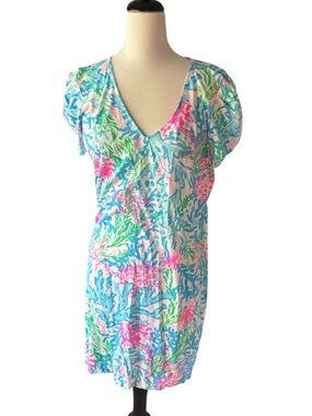 Lilly Pulitzer Aleece Tshirt dress size large.